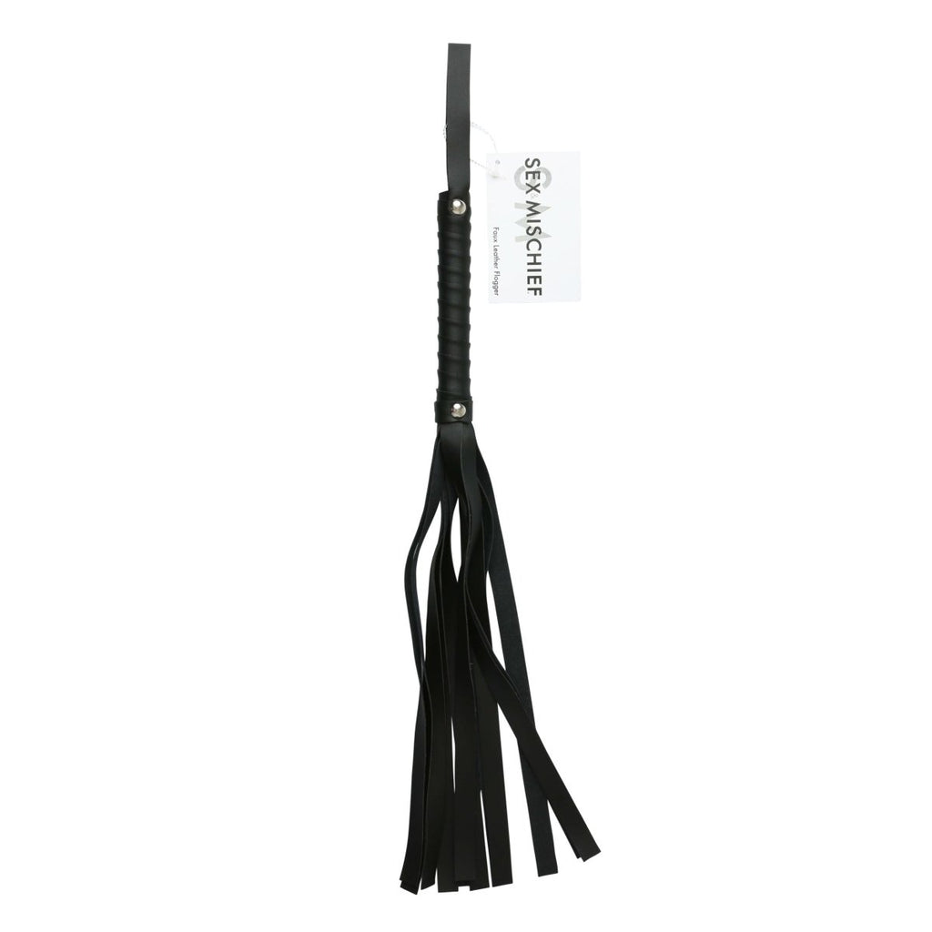 Sex and Mischief Faux Leather Flogger - TruLuv Novelties