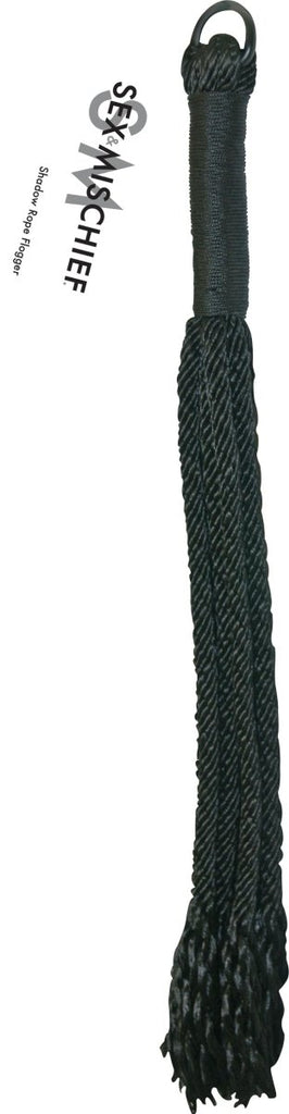 Sex and Mischief Shadow Rope Flogger - TruLuv Novelties