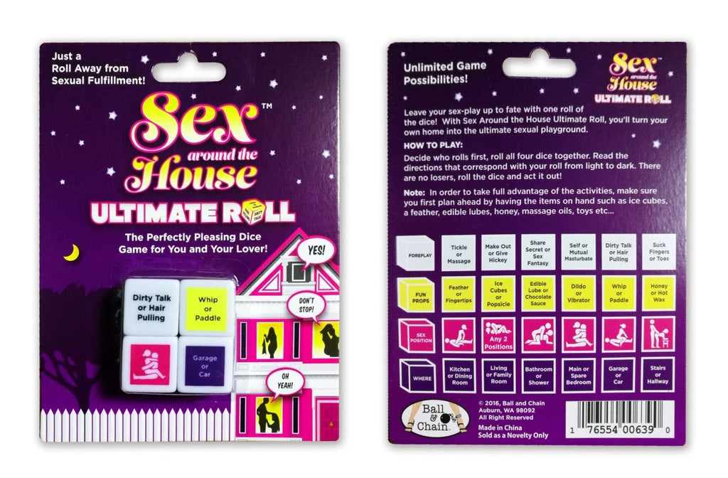 Sex Around the House Ultimate Roll - Dice Game - TruLuv Novelties