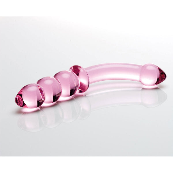 Sex Kitten Pink Glass G-Spotter - TruLuv Novelties