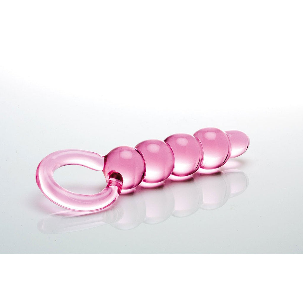 Sex Kitten Pink Glass String of Pearls - TruLuv Novelties