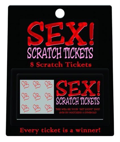 Sex! Scratch Tickets - TruLuv Novelties