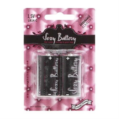 Sexy Battery LR14 C - 2 Count Card - TruLuv Novelties