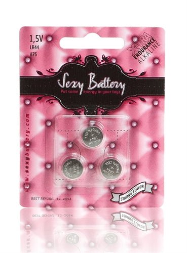Sexy Battery LR44 - 3 Count Card - TruLuv Novelties