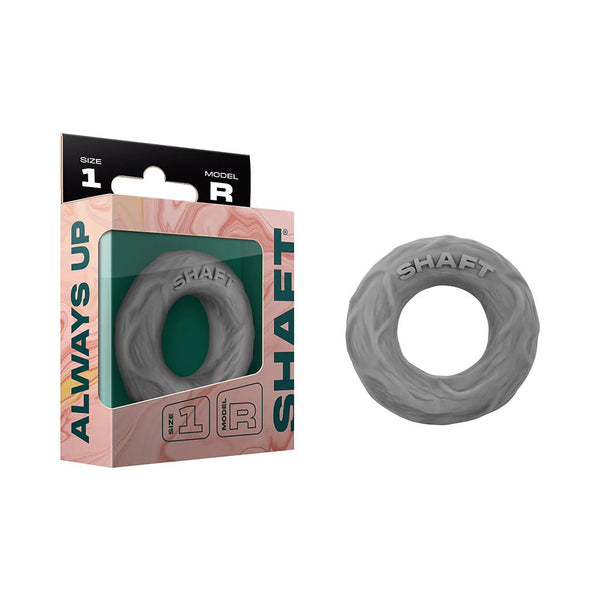 Shaft Model R: C - Ring Grey Size 1 - TruLuv Novelties