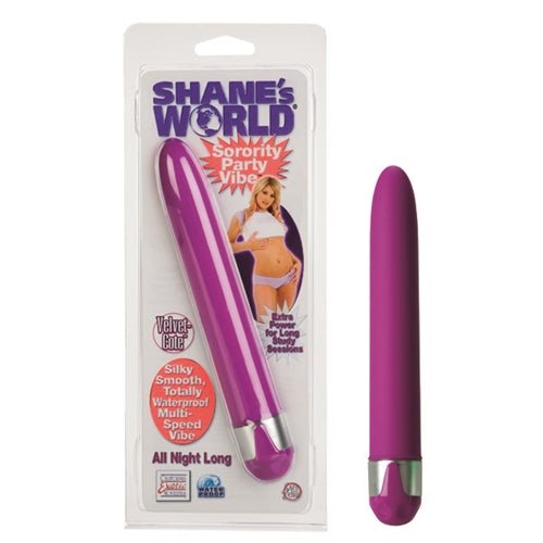 Shanes World Sorority Party Vibe All Night Long - Purple - TruLuv Novelties