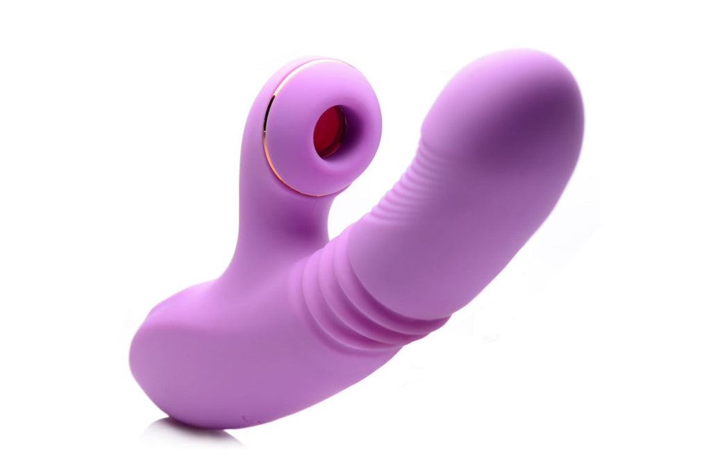 Shegasm Thrusting Suction Rabbit - Purple - TruLuv Novelties