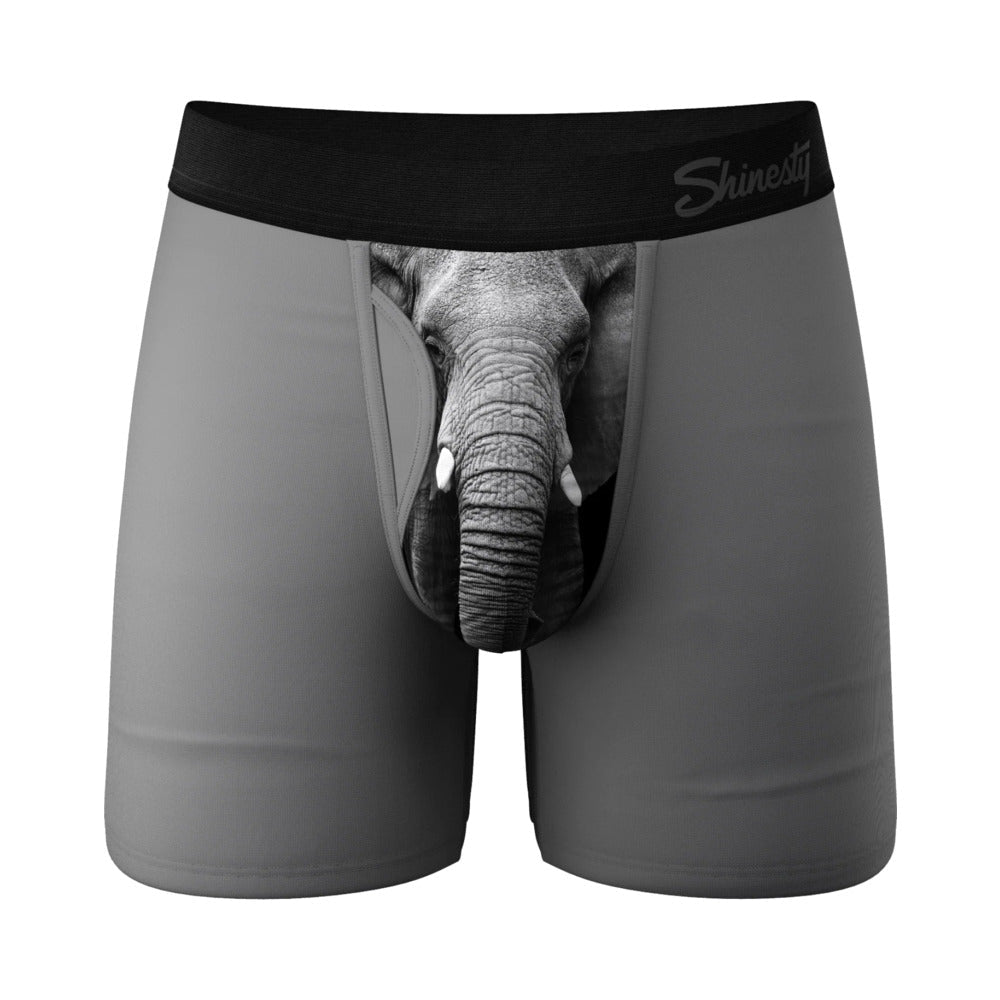 Shinesty The Junk In The Trunk Elephant Ball Hammock Pouch Underwear with Fly S - TruLuv Novelties
