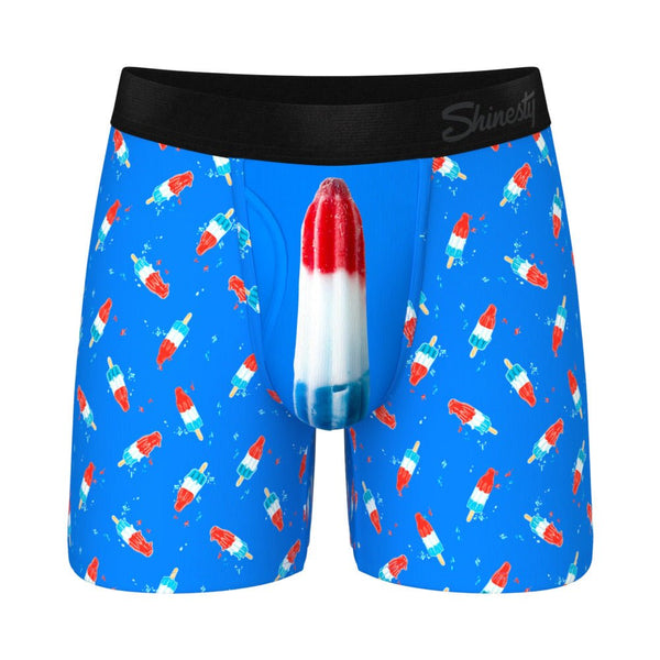 Shinesty The Popsicle Stick Apex USA Ball Hammock Pouch Underwear with Fly M - TruLuv Novelties