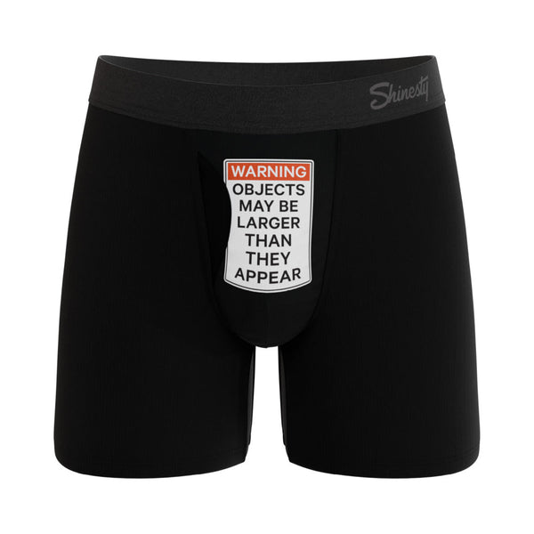 Shinesty The Rear View Size Warning Ball Hammock Pouch Underwear L - TruLuv Novelties