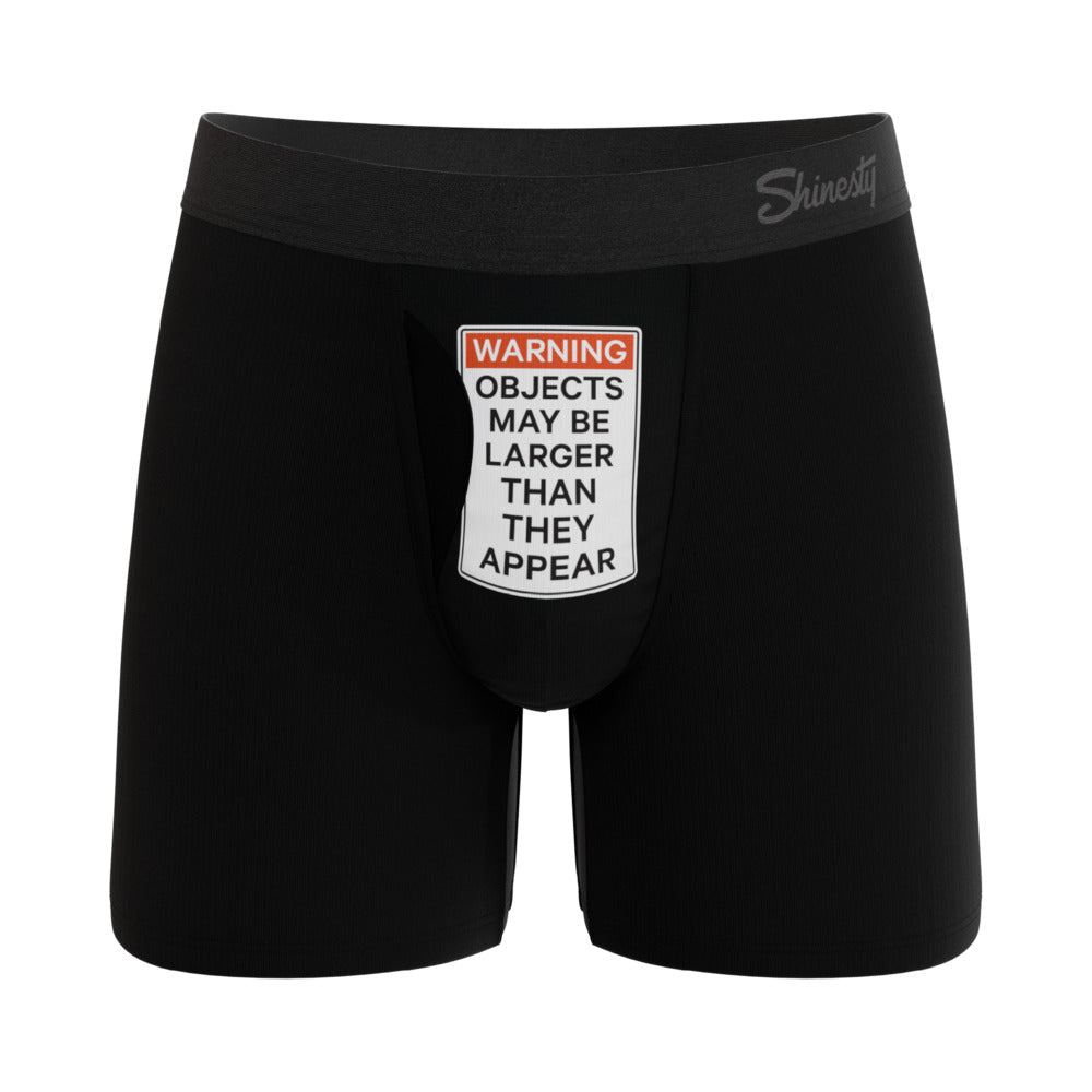 Shinesty The Rear View Size Warning Ball Hammock Pouch Underwear XL - TruLuv Novelties