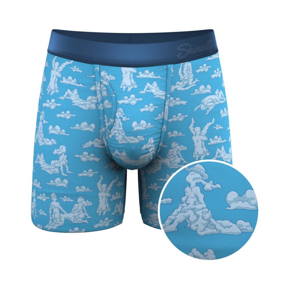 Shinesty The Reverse Cloud Girl Cloud Ball Hammock Pouch Underwear with Fly S - TruLuv Novelties