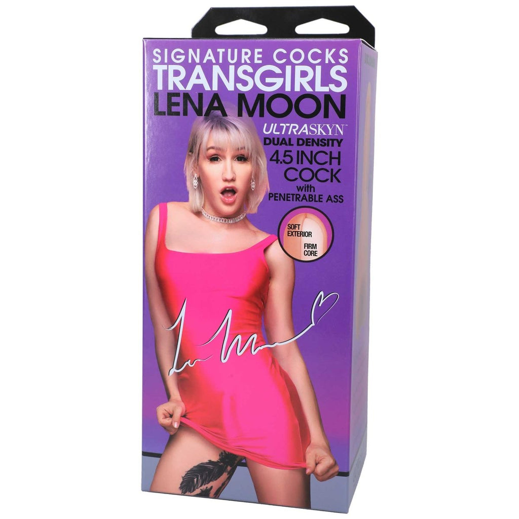 Signature Cock With Penetrable Ass - Transgirls - Lena Moon - Vanilla - TruLuv Novelties