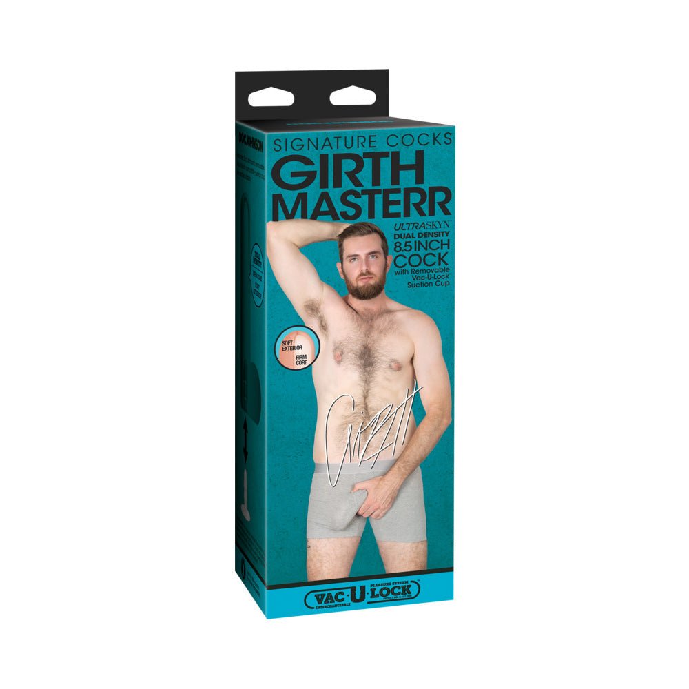 Signature Cocks Girthmasterr 8.5 in. ULTRASKYN Vac - U - Lock Dildo - TruLuv Novelties