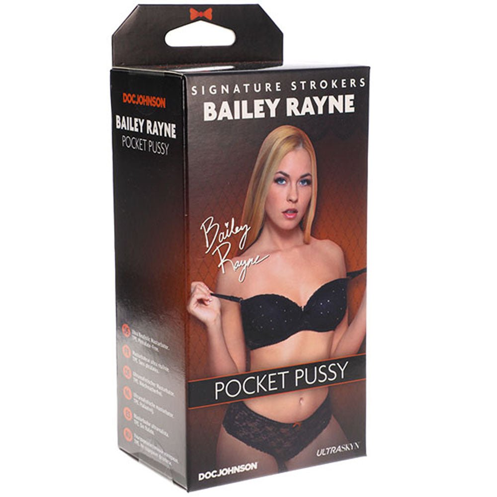Signature Strokers - Camgirls - Bailey Rayne - Ultraskyn Pocket Pussy - TruLuv Novelties
