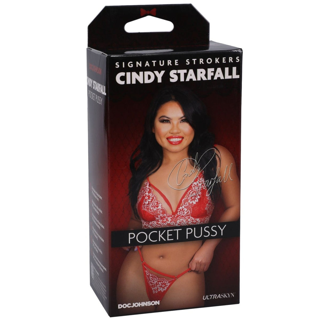 Signature Strokers - Cindy Starfall Pocket Pussy - Vanilla - TruLuv Novelties