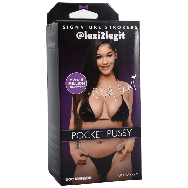 Signature Strokers - Girls of Social Media Lexi2legit - Ultraskyn Pocket Pussy - TruLuv Novelties