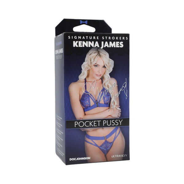 Signature Strokers Kenna James ULTRASKYN Pocket Pussy Vanilla - TruLuv Novelties