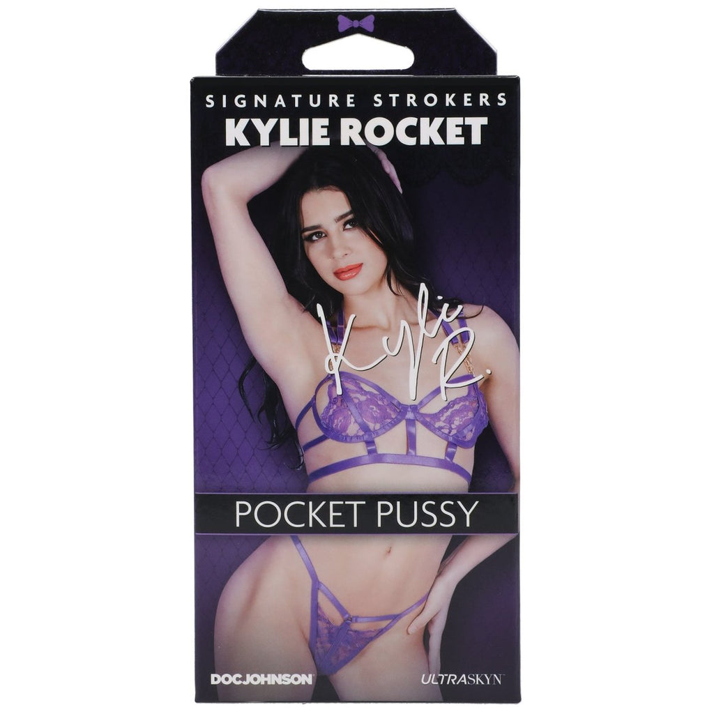 Signature Strokers - Kylie Rocket - Ultraskyn Pocket Pussy - Vanilla - TruLuv Novelties