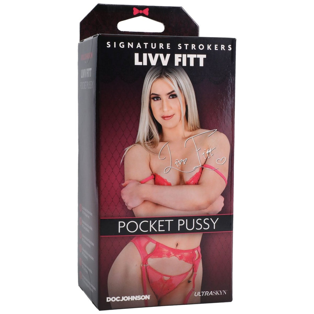 Signature Strokers - Livv Fitt - Pocket Pussy - Vanilla - TruLuv Novelties