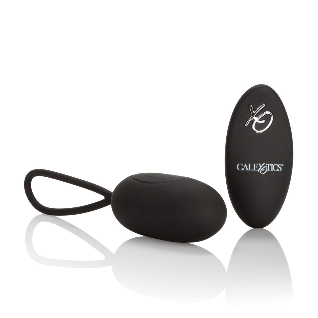 Silicone Remote Rechargeable Egg - Black - TruLuv Novelties