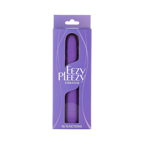 Simple & True Eezy Pleezy Classic Vibrator 7 in. Purple - TruLuv Novelties