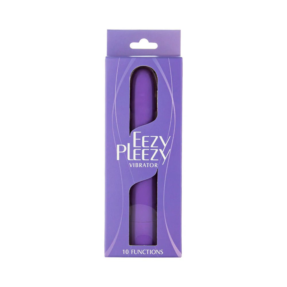 Simple & True Eezy Pleezy Classic Vibrator 7 in. Purple - TruLuv Novelties