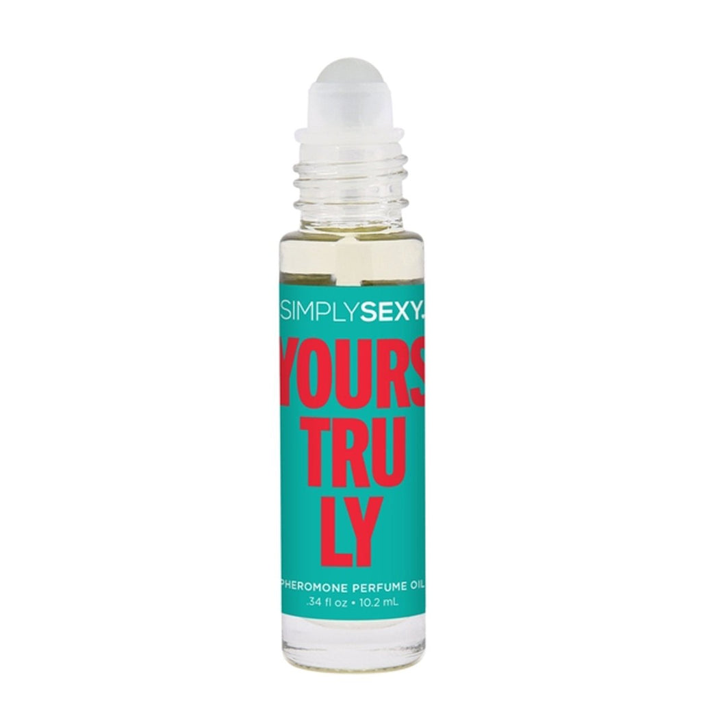 Simply Sexy Pheromone Perfume Oil Yours Truly Roll on .34 Oz - TruLuv Novelties