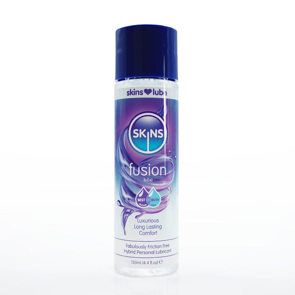 Skins Fusion Hybrid Silicone and Water Based Lubricant 4.4oz - TruLuv Novelties