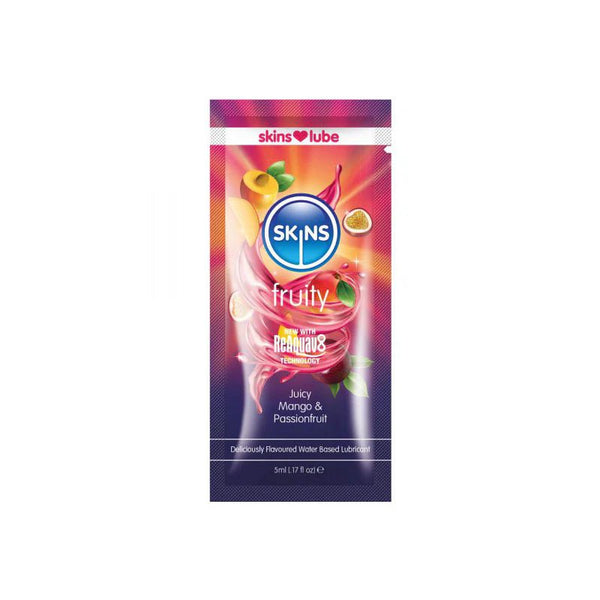 Skins Mango & Passionfruit Lubricant 5 ml - TruLuv Novelties