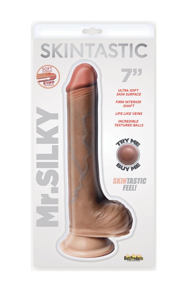 Skinsations - Skintastic Series - Mr. Silky - 7 Inches - TruLuv Novelties