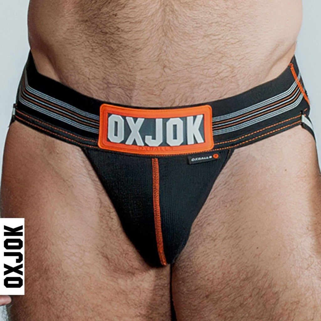 Slingjock Upthrust Slider - Strap Jock Black Iron - Medium - TruLuv Novelties