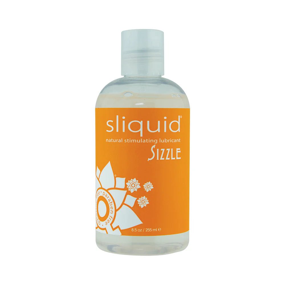 Sliquid Naturals Sizzle Warming 8.5 oz . - TruLuv Novelties