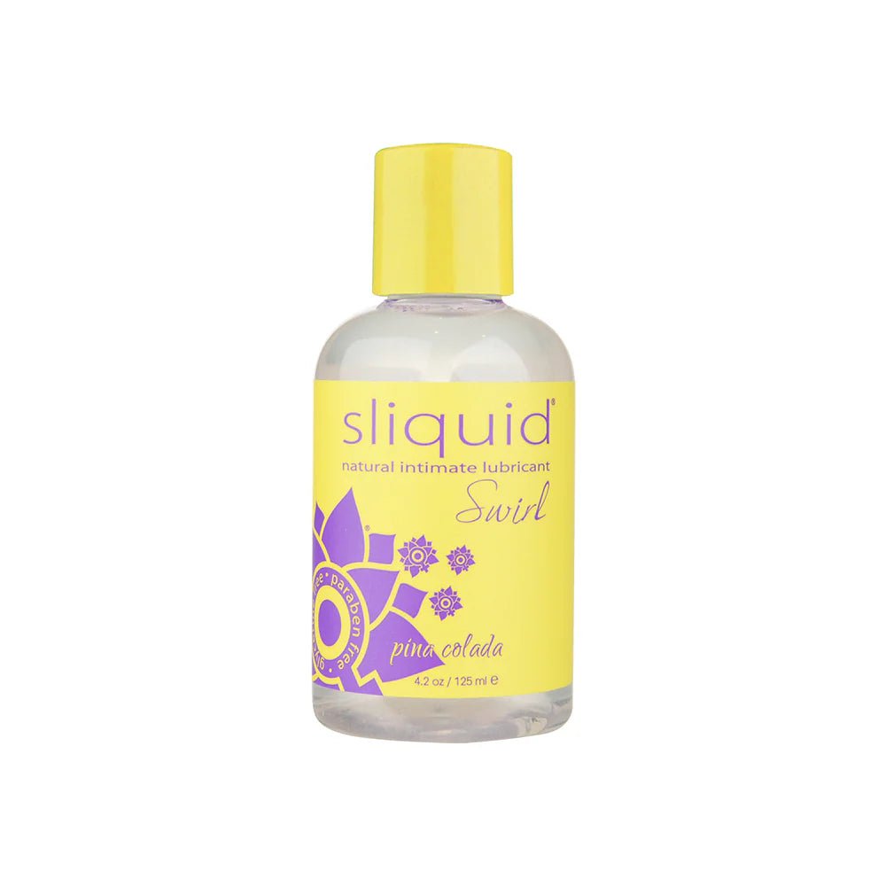 Sliquid Swirl Pina Colada Flavored Lubricant 4.2oz - TruLuv Novelties