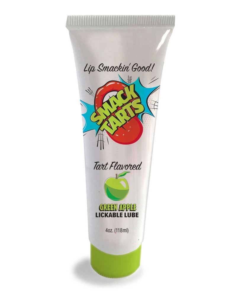 Smack Tarts 4oz Lickable Flavored Lubricant - Green Apple - TruLuv Novelties