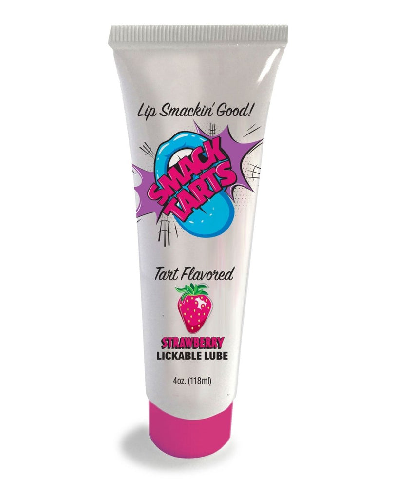 Smack Tarts 4oz Lickable Flavored Lubricant - Strawberry - TruLuv Novelties