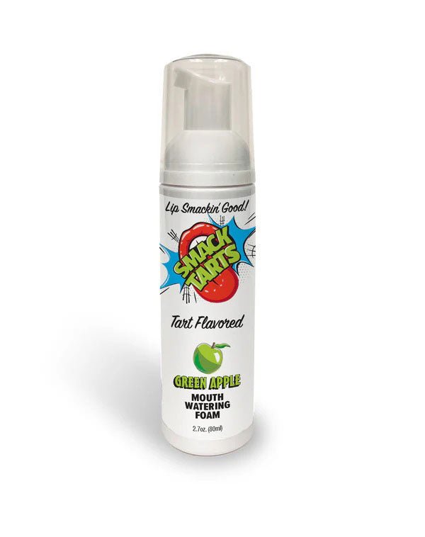 Smack Tarts Mouthwatering Foam 2.7oz - Sour Green Apple - TruLuv Novelties