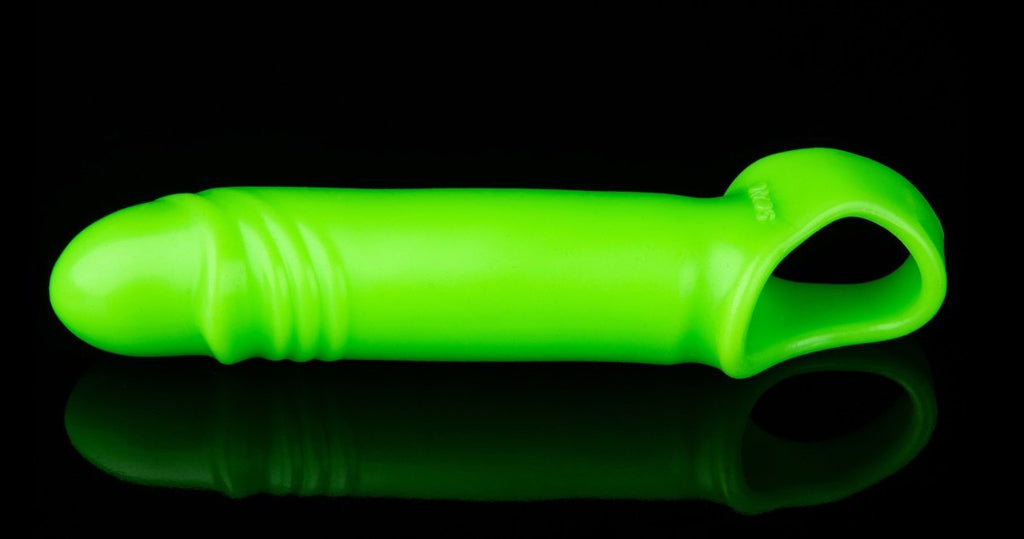 Smooth Stretchy Penis Sleeve - Glow in the Dark - TruLuv Novelties