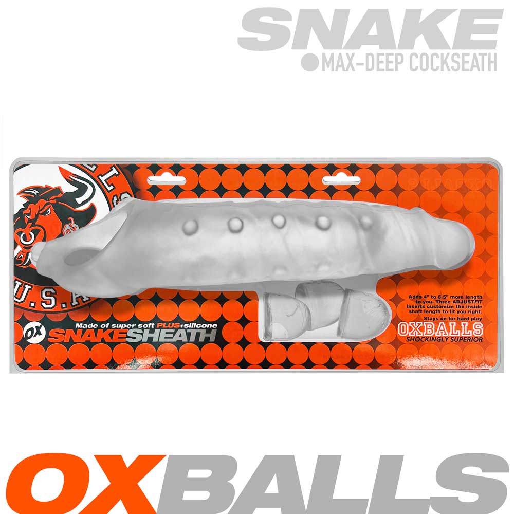 Snake Cocksheath - Ice - TruLuv Novelties