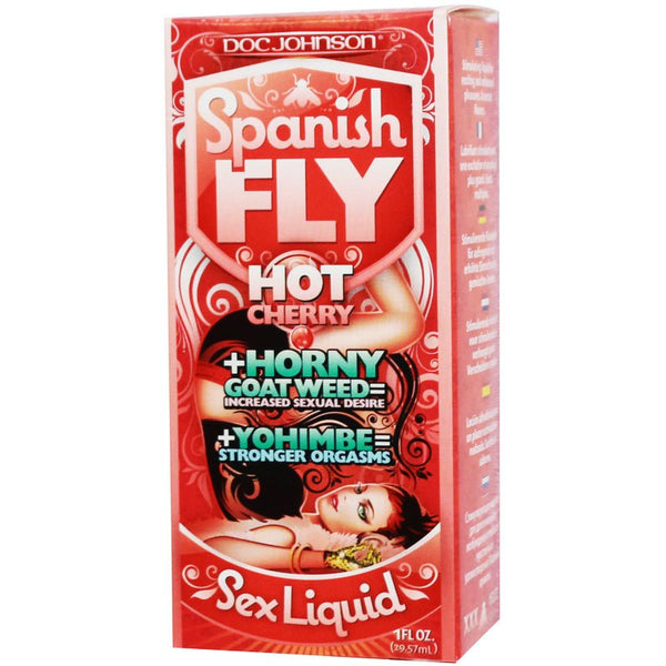 Spanish Fly Hot Cherry Sex Liquid 1 fl oz - TruLuv Novelties