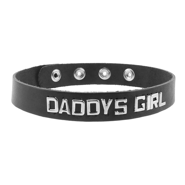 Spartacus Daddy's Girl Word Band Collar - TruLuv Novelties
