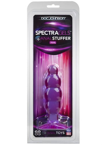 Spectragels Anal Stuffer - Purple - TruLuv Novelties