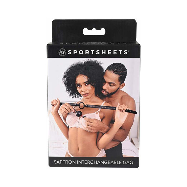 Sportsheets Saffron Interchangeable Gag with Adjustable Buckle - TruLuv Novelties