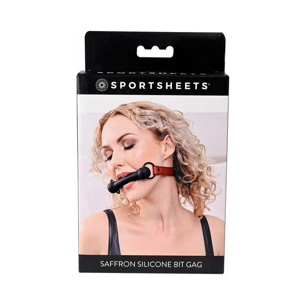 Sportsheets Saffron Silicone Bit Gag with Adjustable Buckle - TruLuv Novelties
