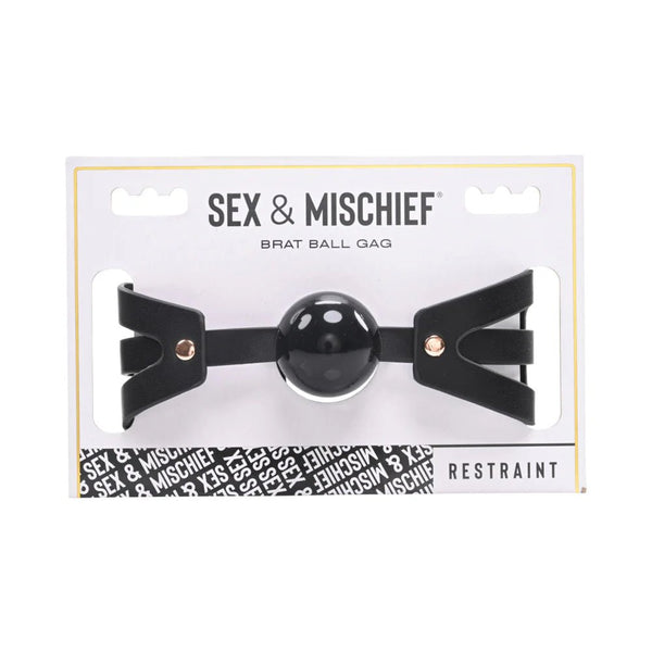 Sportsheets Sex & Mischief Brat Ball Gag - TruLuv Novelties