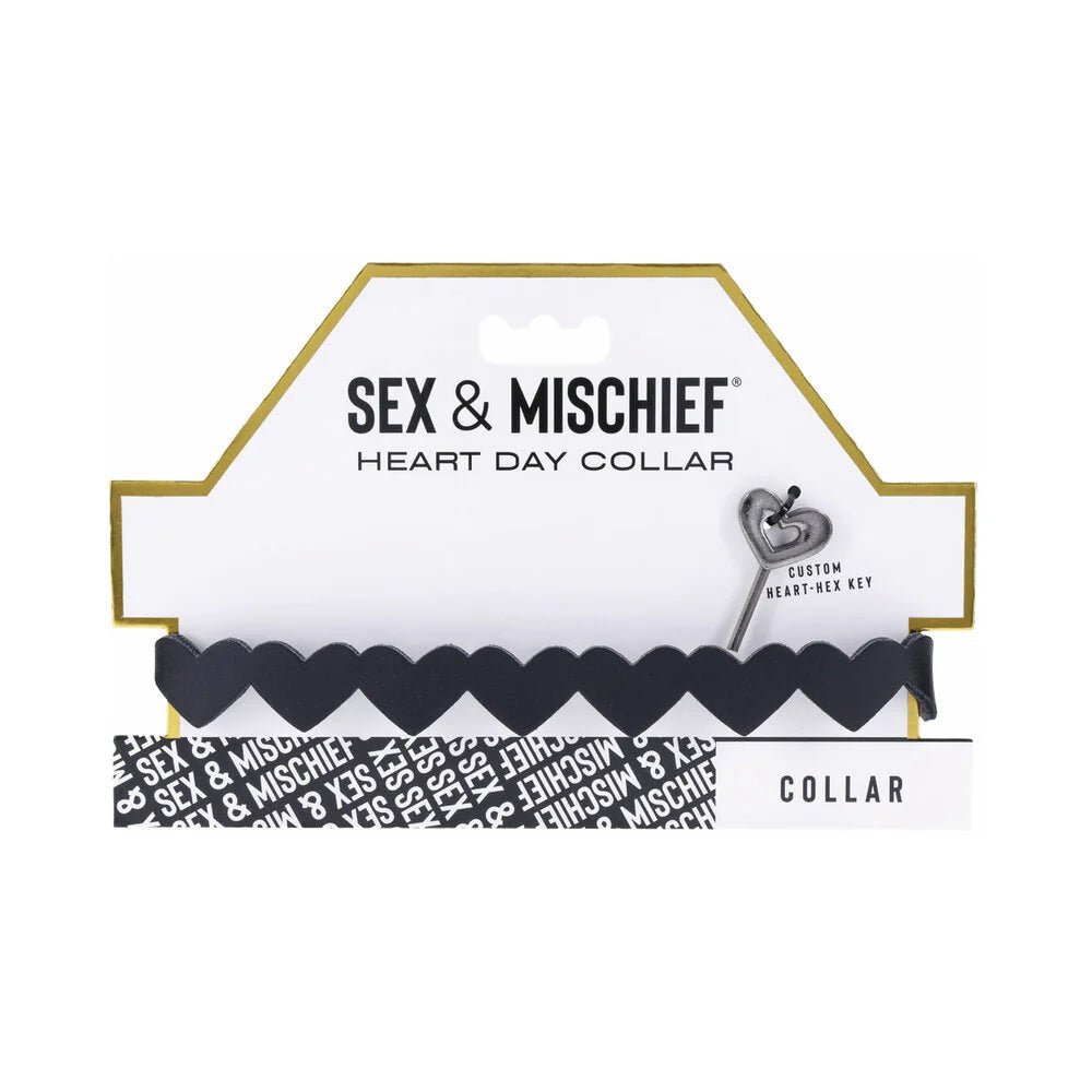 Sportsheets Sex & Mischief Heart Day Collar - TruLuv Novelties