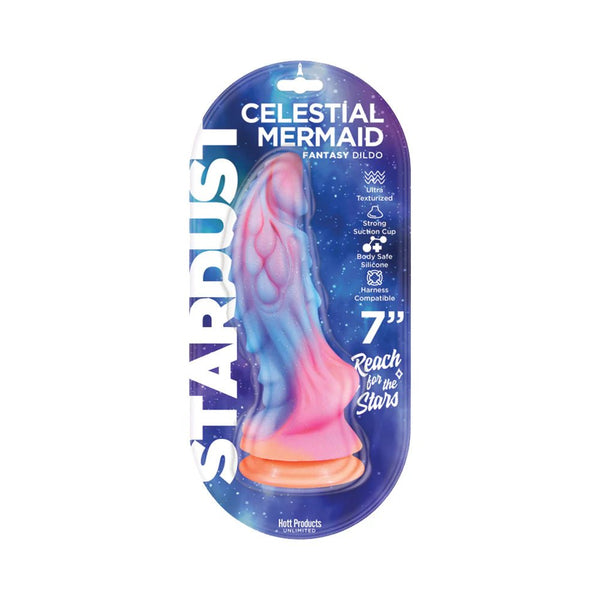 Stardust Celestial Mermaid 7 in. Silicone Dildo - TruLuv Novelties