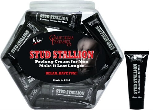 Stud Stallion -36 Count Bowl - 0.5 Oz. Tubes - TruLuv Novelties