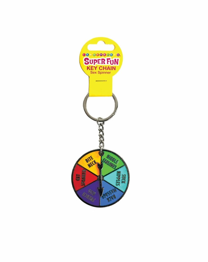 Super Fun Key Chain, Sex Spinner - TruLuv Novelties