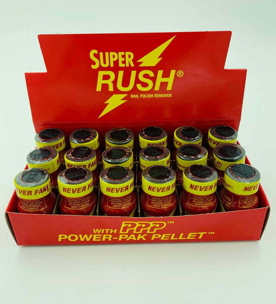 Super Rush Electrical Contact Cleaner 10 ml - 18 Count Display - TruLuv Novelties